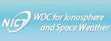 WDC for Ionosphere and Space Weather